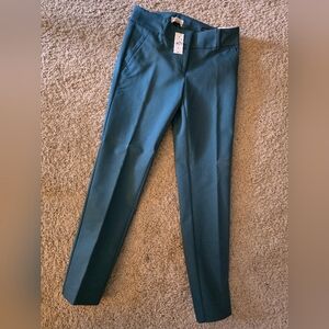 LOFT Modern Skinny Ankle Pants in Deep Teal